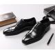 Leather Spring / Fall Men'S Wedding Dress Shoes Mens Fashion Goodyear Soles Oxfords