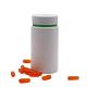 HDPE Plastic Screw Cap 175CC Wide Mouth Bottle for Pill Capsule Tablet Medicine