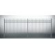 Light Weight Ornamental Aluminum Fence For Factory / Workshop