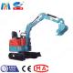 KEMING Small Mini Diesel Excavator 1510mm Land Loose Suitable Machine