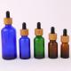 UV Resistant Amber Skincare Dropper Bottle For Essential Oil Medicine