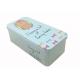 4 Color Printed Rectangle Tin Box Can With Outer And  Inner Lid 162X80X60mmH