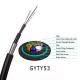 GYTY53 Communication Large Core Structure Fiber Optic Armoured Cable