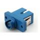 FC To SC Fiber Optic Adapter Single Mode With Plastic Housing