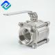 1000 Wog Wax Casting 1000 Psi Ball Valve Male Threaded Manual Ss304