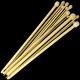 Carbonized CIRCULAR Bamboo Knitting Needles with hook, Afghan Tunisian Double Ended Crochet Hooks, china manufacturer