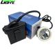 Waterproof IP67 Underground Mining Cap Lamps Safety Corded 6.6 Ah 10000 Lux