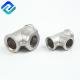 High Pressure BSPP Ss Tee Fitting ISO4144 Stainless Steel 304l Pipe Fittings