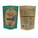 Food Packaging Kraft Paper Stand up Bag Zipper Lock Pouch with Window