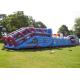 Long Giant Outdoor Event Adult Kids Inflatable Obstacle Course With 0.55MM PVC