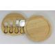 Different Size 4PCS Cheese Knife Set With Wooden Cutting Board