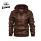 Leather Plus Size Motorcycle Trench Jaqueta Windcheater Utility Outdoor Sports Jacket Trench Faux Fur Coat