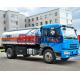 10 - 15 Tons Oil Tanker Truck 6557cc Engine Displacement 7 / 8F 1R Gearbox