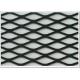 Flattened Aluminum Expanded Metal Mesh Sheet Raised With Diamond Holes