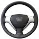 Hand Sewing Steering Wheel Covers for Honda City 2007 2008 for Honda Fit 2007 2008 for Honda Jazz 2007 2008
