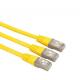 5m FTP Bare Copper Cat6 Patch Cord 0.915 HDPE / LDPE Insulation