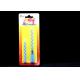 2 Pcs Blue Color Spiral Musical Birthday Candle , Happy Birthday Singing Candles