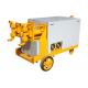 Yellow 7.5kw Mobile Grout Pump Cement Injection Grouting Machine Customized