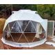White Dome Aluminum Structure Tent With Surface Oxidation Treatment