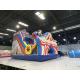 Tarpaulin Combo Jumping Castle Inflatable Jump House With Slide