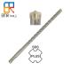 40Cr Milling produced SDS Max Plus Shank Cross Tips Hammer Drill Bit for Stone Drilling