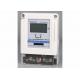 Anti Tamper Card Single Phase Prepaid Energy Meter Firm Structure ISO9001 Certificate