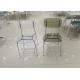 Resin Clear Acrylic Dining Chairs Less Bubbles Plastic Wedding Chair