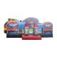 Inflatable Rescue Squad Playground Combo Pvc Inflatable Bouncer Slide Inflatable Castle Slide Combo
