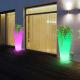 Luminous Flower Pot Exhibition Luminous Colorful Garden Plant Pots Plastic