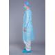 Unisex AAMI Level 2 18g PP Disposable Isolation Gown