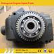 2W8002 water pump, shang shai diesel engine spare parts for  shangchai engine C6121 in black colour