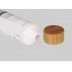 35-110ml Bamboo Tube Packaging Empty Custom Moisturize Lotion Cosmetic Plastic Tube With Wood Cover