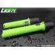 Waterproof Rechargeable Led Flashlight Miner Security Green Color 12000LUX
