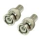 CCTV  50 Ohm RF Coaxial BNC To RCA Connector Adapter lotus head