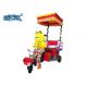 Amusement Park Pedal With Plush Feet Safe And Stable Kiddie Ride Bumper Cars