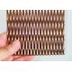Antique Bronze Ss316l Architectural Metal Mesh For Facade Cladding