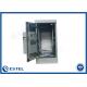 1200W Air Conditioner Anti Corrosion Outdoor Telecom Cabinets Double Doors