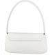 White Pu leather handbags Young lady's bag
