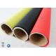 Alkali Free Silicone Coated Fiberglass Fabric C-glass Red Color 40/40g 0.45mm