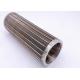 100um 600mm Length Wedge Wire Screen Filter , V Wire Screen Filter Cylinder