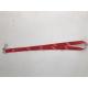 Printed Double Sided Dye Sublimation Lanyards In Red Color , BSCI