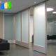Less Then 4 Meters Wood Sliding Partition Walls Melamine Finish With Glass