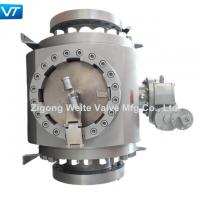 OEM 12'' Class 600 Pigging Ball Valves For Launching Soft Sealing