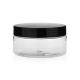 Clear 200ml Plastic Packaging Jars PET Recyclable Cosmetic Jars