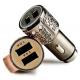 High Speed Safety Hammer Cell Phone Car Charger 3.4A For Tablet And Pad