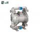 1 Air Operated Positive Displacement Diaphragm Pump 304 / 316 Stainless Steel