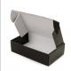 Rectangle Black Cardboard Shipping Box Industrial Cardboard Boxes Multifunctiona