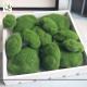 UVG different size fuzzy artificial decorative moss balls fake rock for aquarium landscaping GRS039