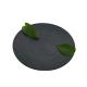 8'' Hotel Round Melamine Dinnerware Durable Matte Black Salad Plates CE