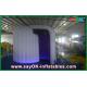 Inflatable Photo Studio PVC Purple Round Inflatable Photo Booth With Black Covers CE